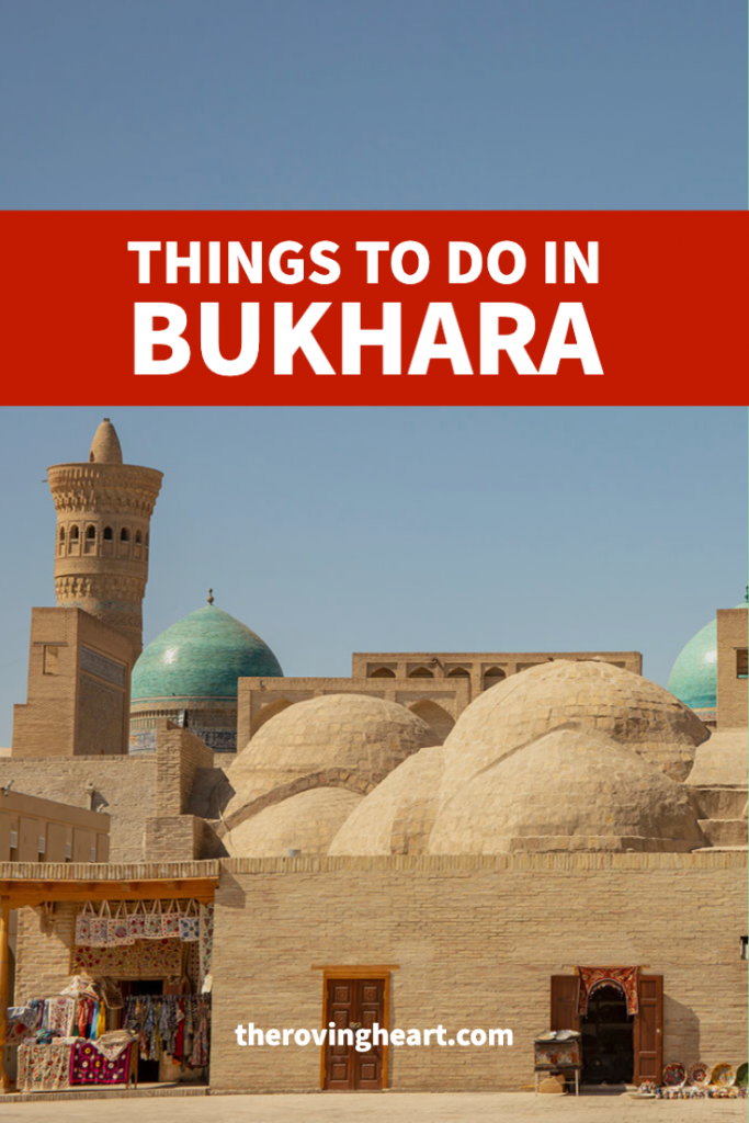 bukhara 2 day itinerary
