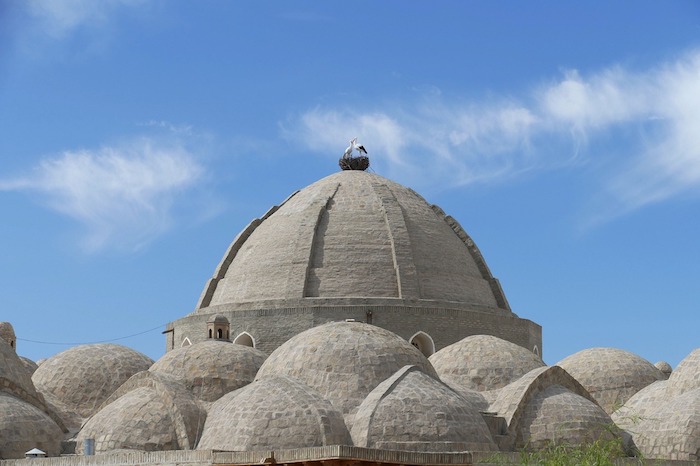 trading domes bukhara