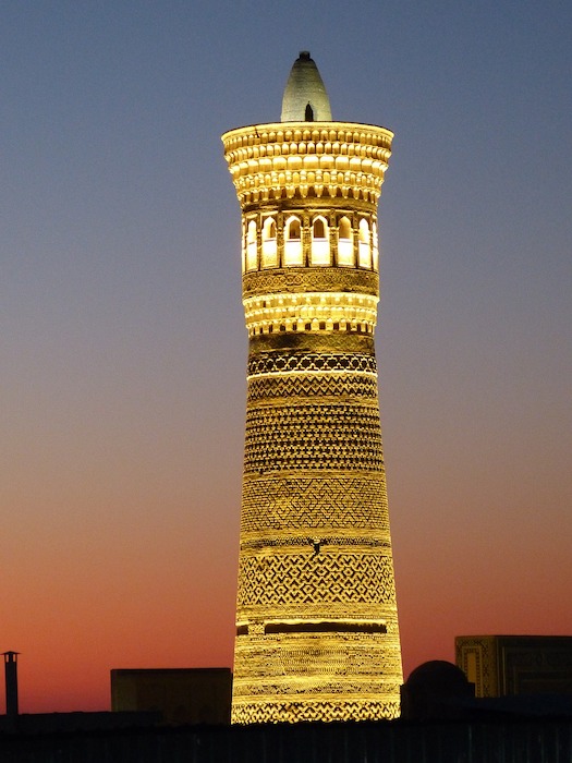 kalon minaret bukhara
