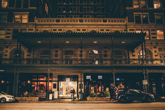 street photography of houston at night, one of the best Houston photography spots