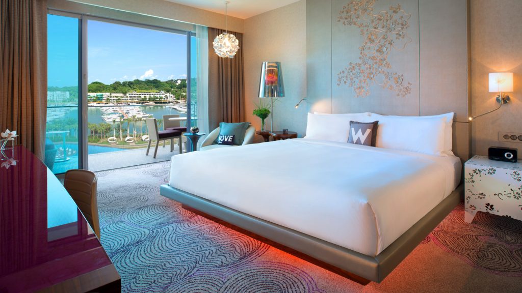 W Sentosa Cove Singapore is one of the best family hotels in singapore