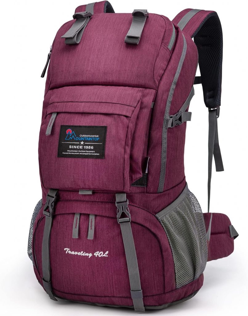 MOUNTAINTOP 40L Hiking Backpack for men and women