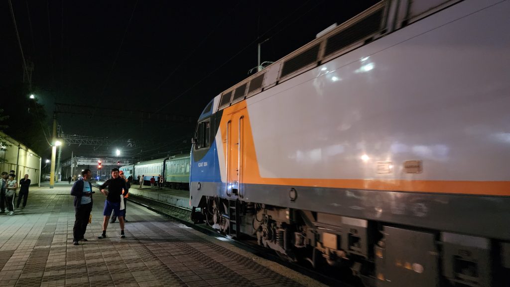 Almaty to Taraz by train